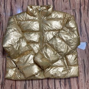 Time & Tru Puffer Coat Girls L 12/14